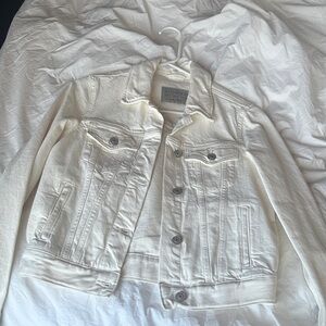 All Saints Off-White Denim Jacket